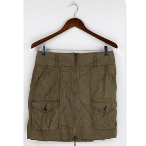 Ann Taylor Loft Army Green Skirt Size 4